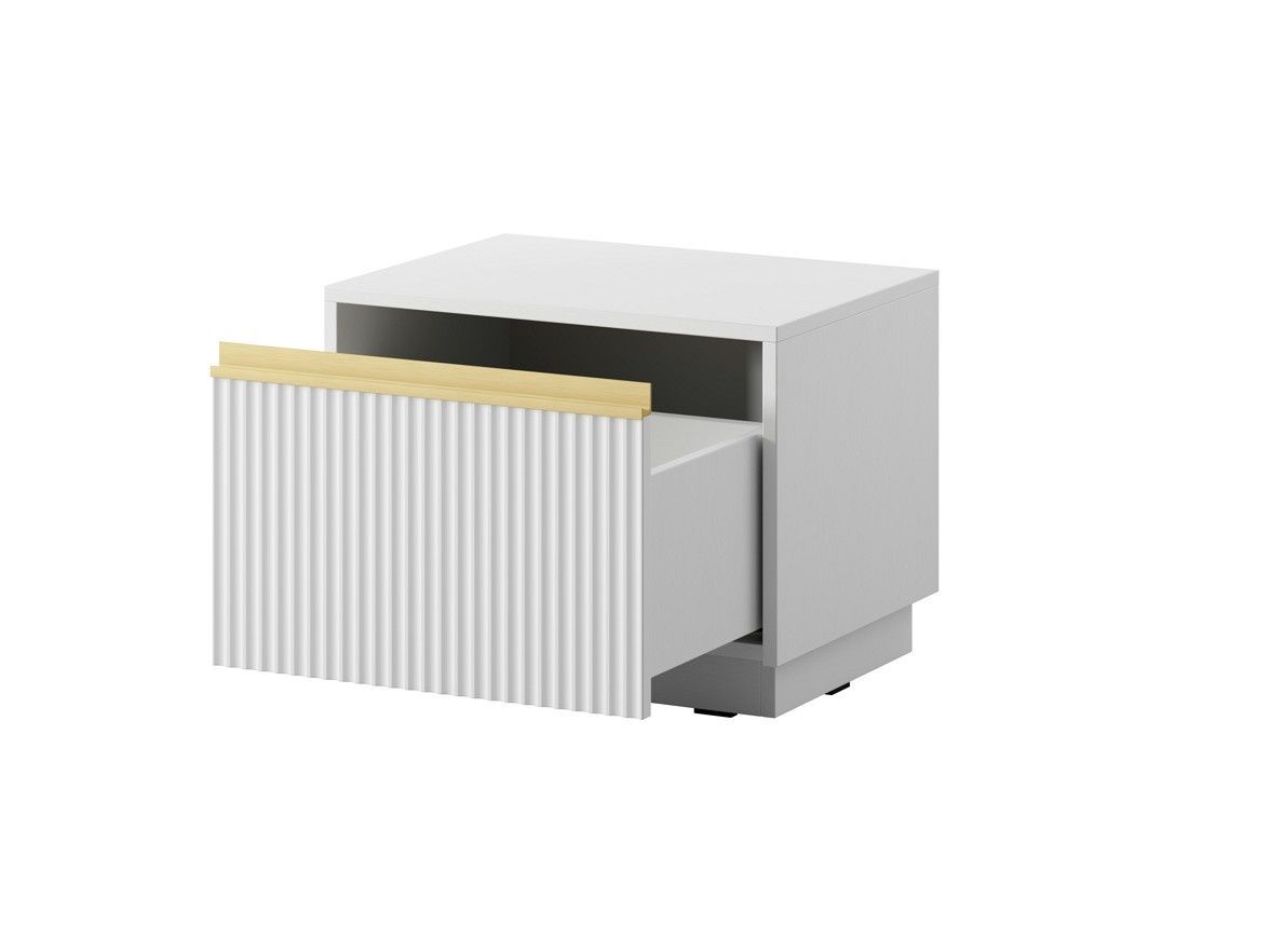 Тумба приліжкова Royal S54 1S Білий  PFH-091297 Altek mebli