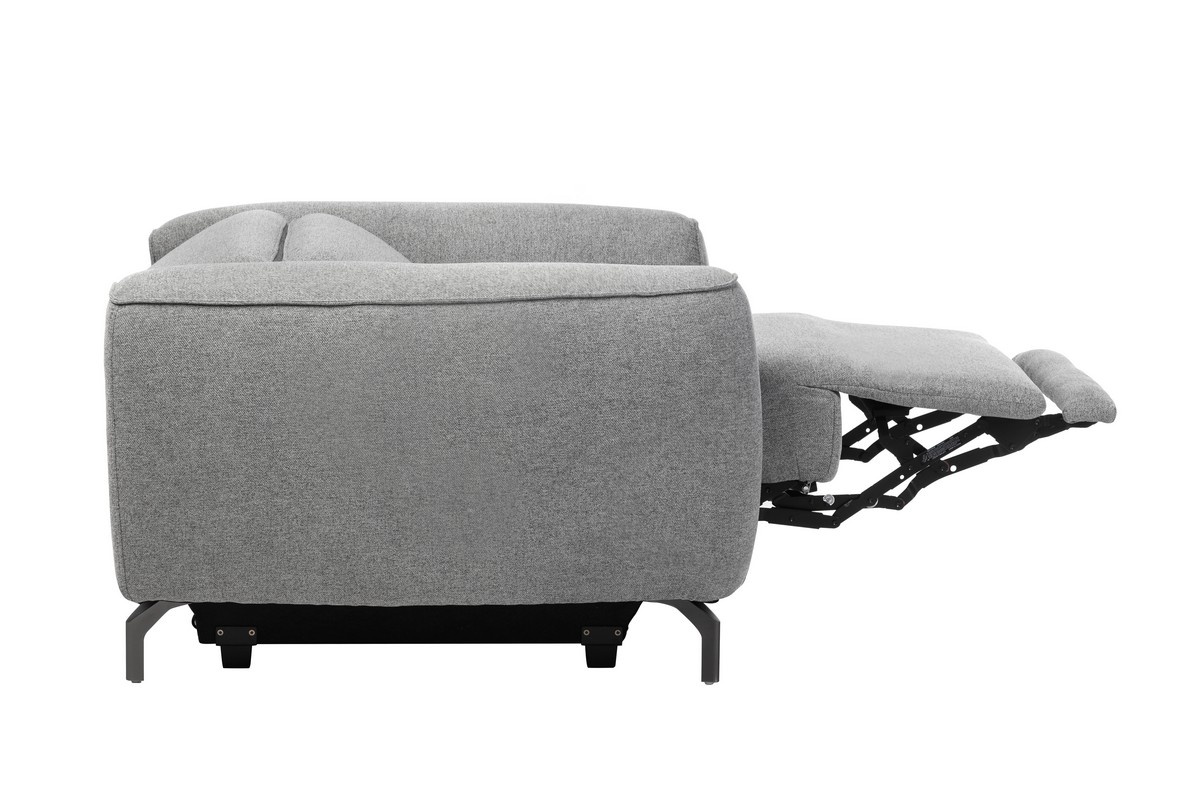 Крісло Валентіно Сірий/Чорний Vetro Mebel Valentino-grey-armchair Altek mebli