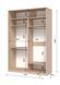 Шафа-купе E-Line ШК 2.3 Дуб крафт золотий 600x1700x2400 23246017 фото 3 Altek mebli