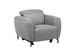 Крісло Валентіно Сірий/Чорний Vetro Mebel Valentino-grey-armchair фото 1 Altek mebli