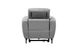 Крісло Валентіно Сірий/Чорний Vetro Mebel Valentino-grey-armchair фото 22 Altek mebli