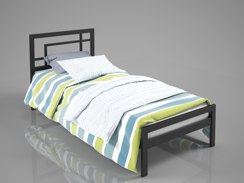 Металеве ліжко Хайфа (Міні) 190, 200х80, 90 Коричневий TN-809166 Altek mebli