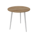Круглий стіл Неман СЕТ-3 Дуб сонома/Білий 558941 Altek mebli