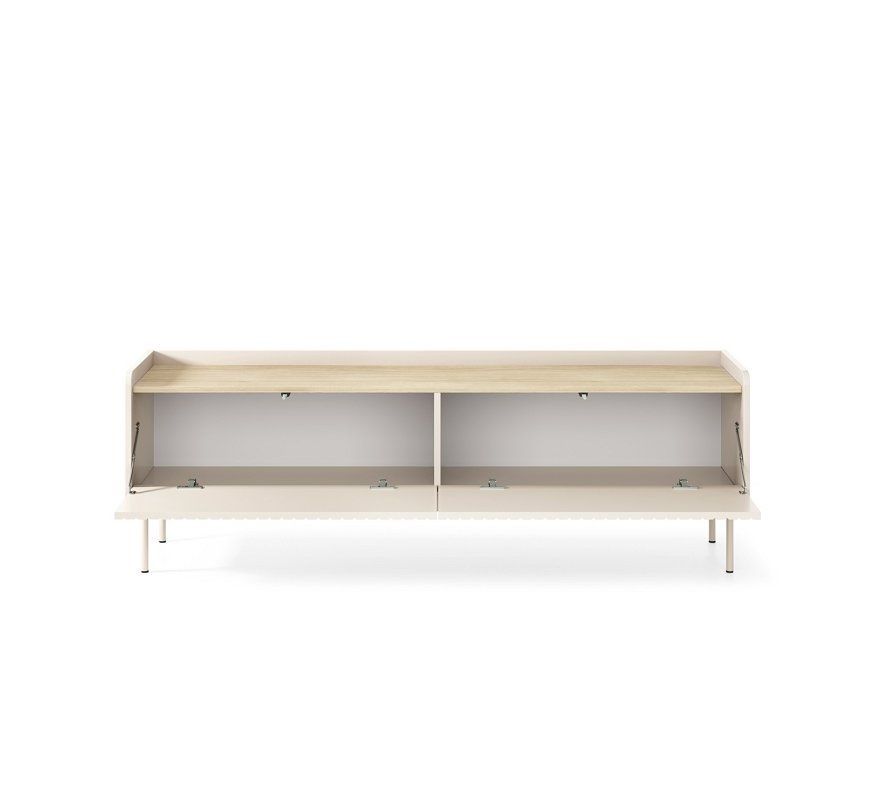 Тумба під ТВ Level 2D/153 Бежевий/Дуб сканді PFH-091158 Altek mebli