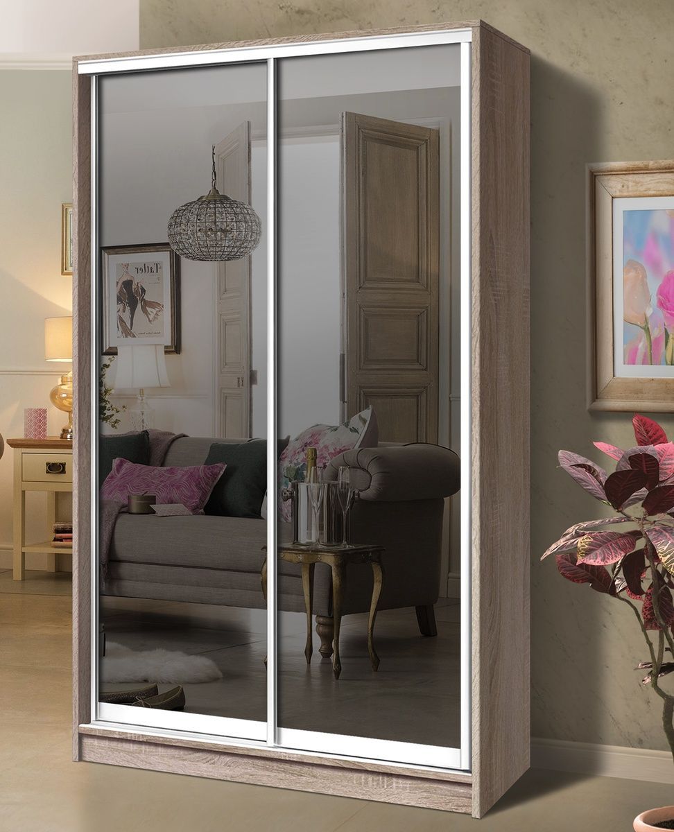 Шафа-купе E-Line ШК 2.3 Дуб сонома трюфель 450x1600x2100 23214516 Altek mebli