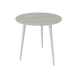 Круглий стіл Неман СЕТ-3 Дуб крафт білий/Білий 558942 Altek mebli