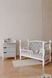 Детская кроватка "Габриель" Бело-серый 12005 фото 3 Altek mebli