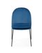 Кухонний стілець K443 Темно-синій/Чорний K443 фото 2 Altek mebli