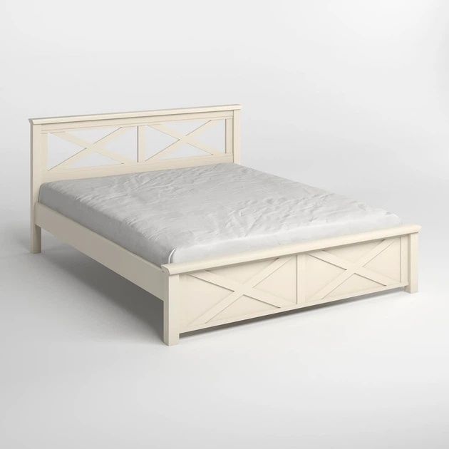 Двуспальная кровать Прованс Н Айвори 140&times;200 см MBG-50019-4 Altek mebli