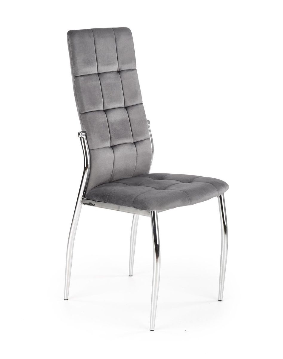 Кухонный стул K416 Серый/Хром K416-4 Altek mebli