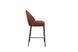 Стіл полубарний В-150 Теракотовий Vetro Mebel B-150-terracotta-boucle/black фото 3 Altek mebli