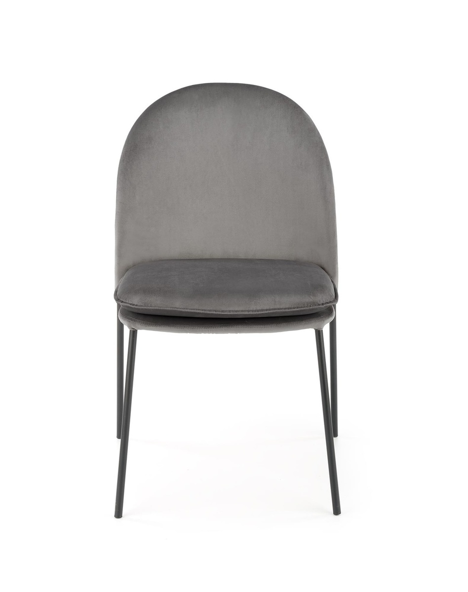 Кухонный стул K443 Серый/Черный K443-2 Altek mebli