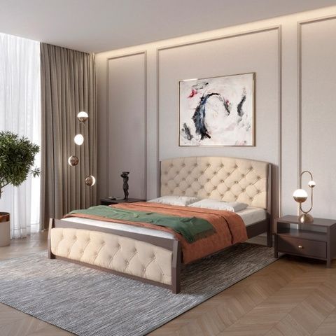 Двуспальная кровать Мехико Венге 160&times;200 см MBG-50005-9 Altek mebli