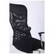 Кресло Ultra Хром сиденья А-1/спинка Сетка черная, вставка Скаден черный 210149 фото 6 Altek mebli