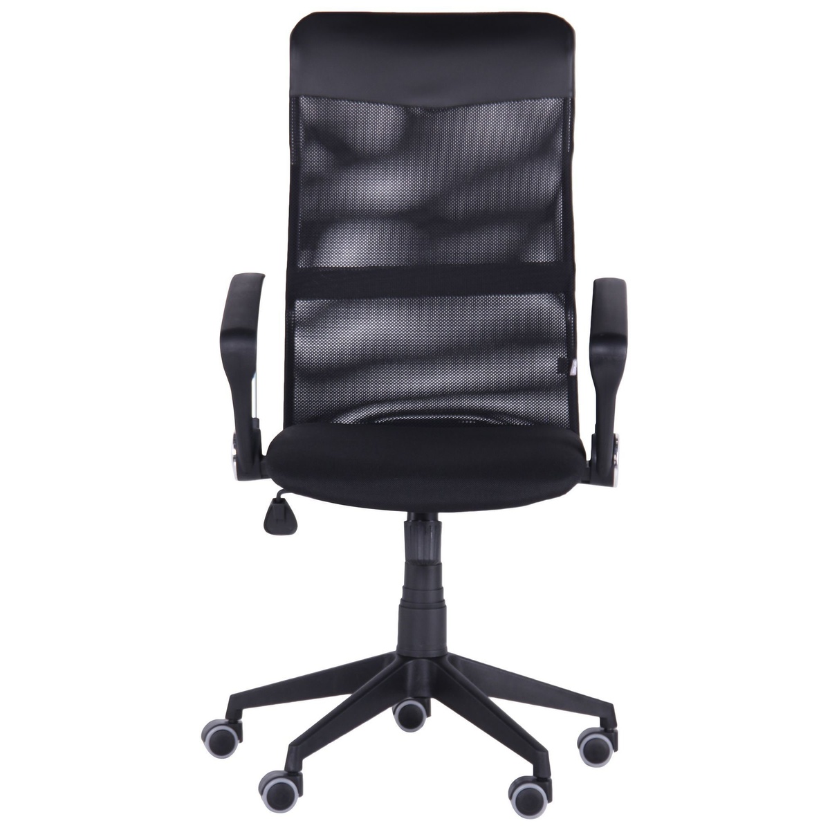 Кресло Ultra сиденье А-1/спинка Сетка черная, вставка Скаден черный 210037 Altek mebli