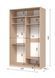 Шафа-купе E-Line ШК 2.3 Дуб сонома трюфель 600x1500x2400 232460151 фото 3 Altek mebli