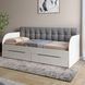 Кровать Л-7 с ламелями 90x200 Бетон Style LION-041087 Altek mebli