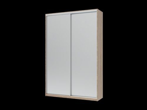 Шкаф купе Doros Сити Лайт Дуб Cонома 2 Зеркала 150х45х225 (42002038) 42002038 Altek mebli