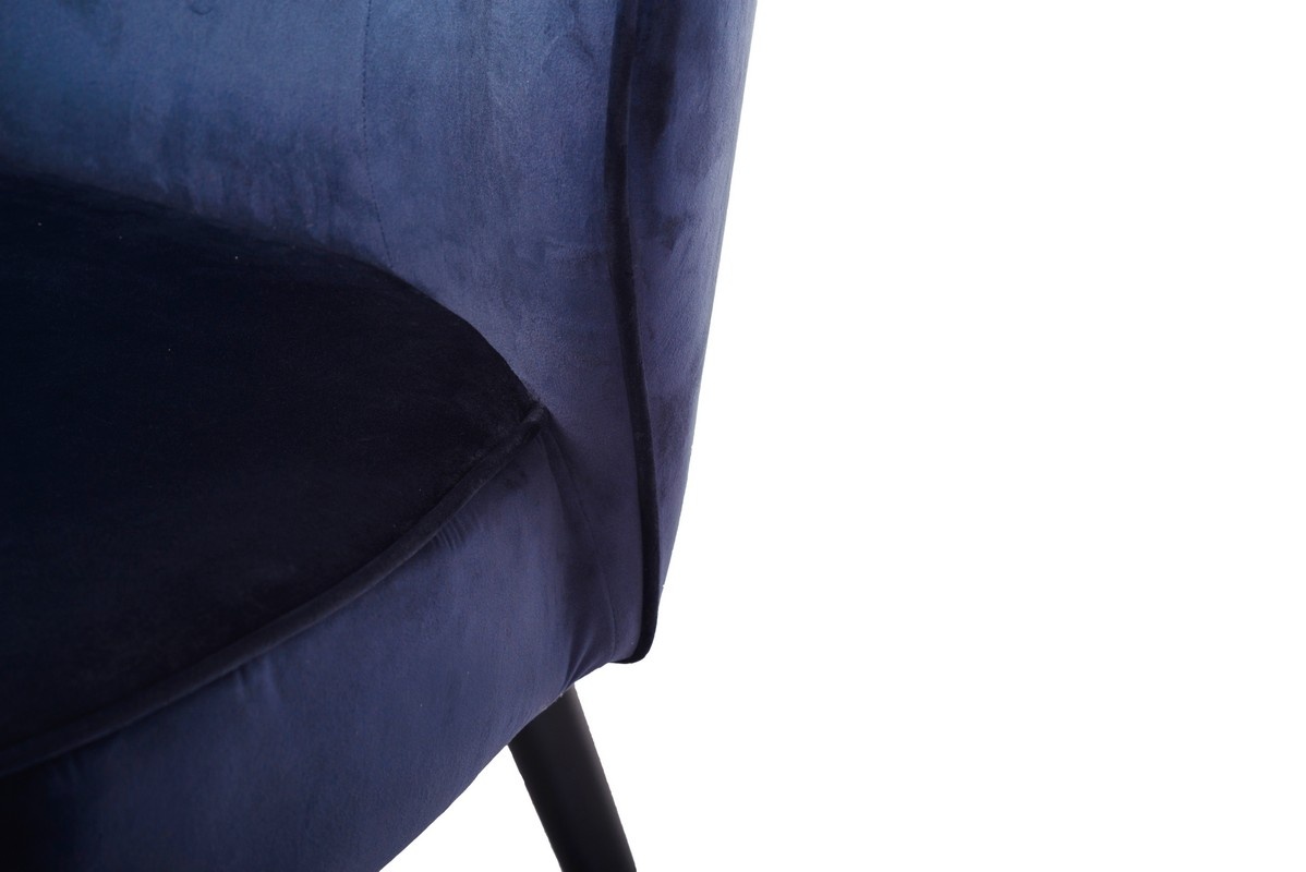 Кресло "Фабио" Индиго/Черный V323599 Altek mebli