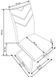 Стілець K224 Білий/Хром K224-2 фото 3 Altek mebli
