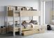 Комплект ліжко SWAY 90х200 Артизан/Білий + 2 матраци Bamboo KSW8833 Altek mebli