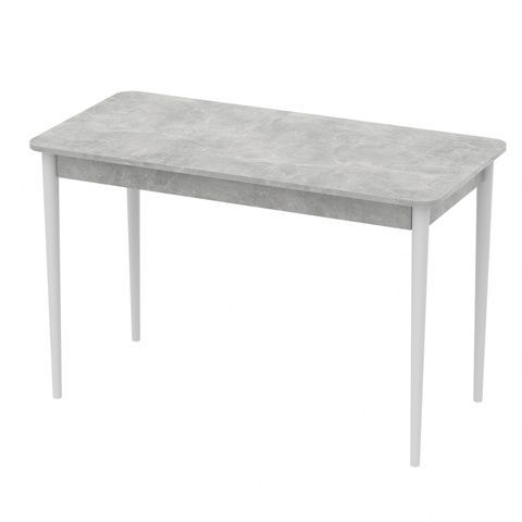 Стіл Неман МОНО 1180х580 Бетон/Білий 559054 Altek mebli