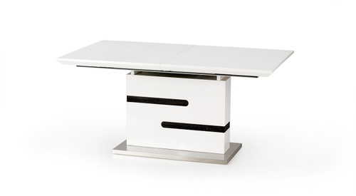 Раскладной кухонный стол MONACO Белый/Пепел MONACO Altek mebli