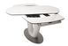 Стол обеденный раскладной TML-825 Белый мрамор/Белый V201755 фото 6 Altek mebli