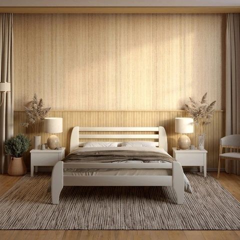 Двоспальне ліжко Мілан Айворі 160&times;190 см MBG-50016-8 Altek mebli
