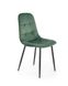 Кухонний стілець K417 Темно-зелений/Чорний K417-5 Altek mebli