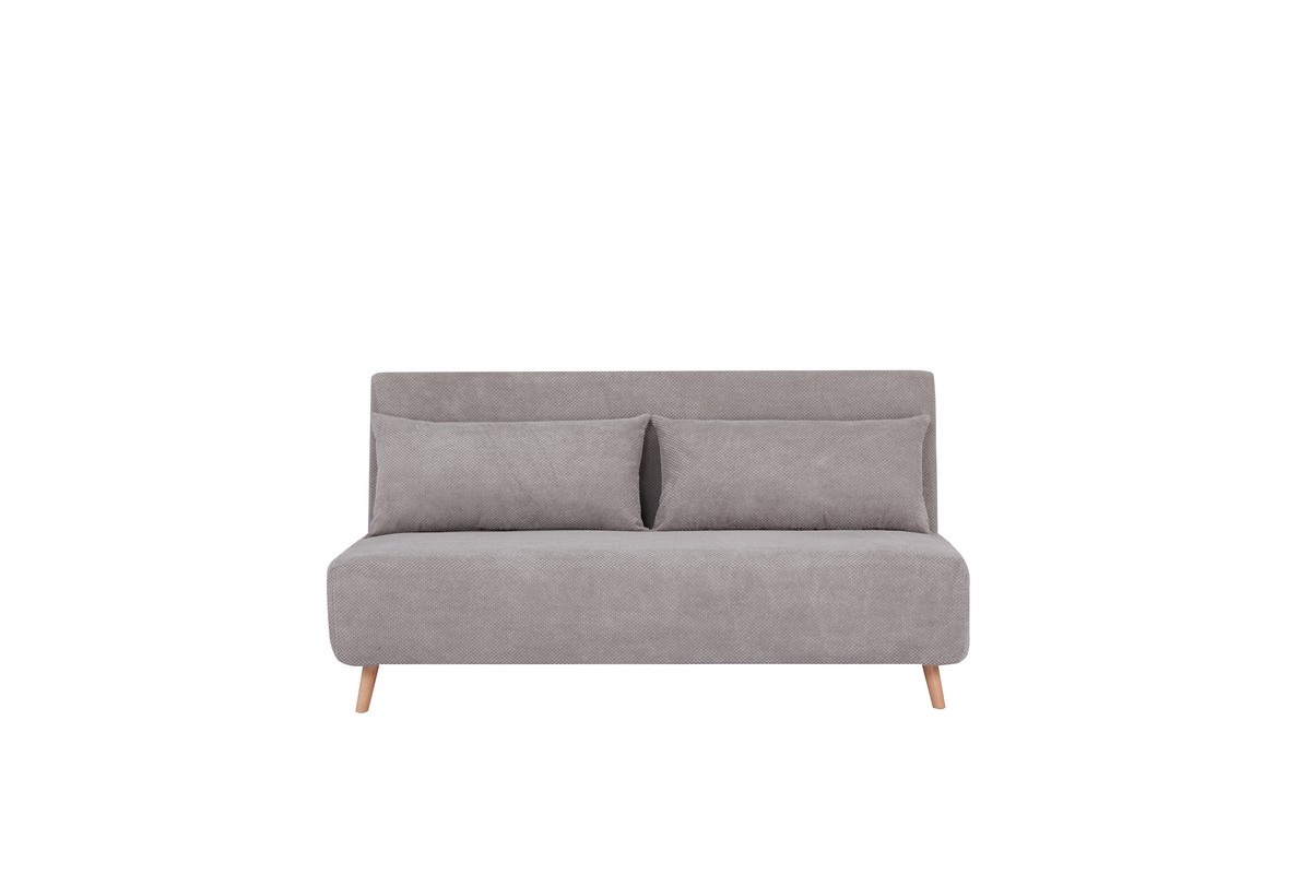 Софа розкладна Альма Сірий Vetro Mebel Alma-french-gray-extension-sofa Altek mebli