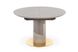 Розкладний круглий стіл MUSCAT Попелястий мармур/Сірий MUSCAT фото 2 Altek mebli