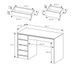 Туалетный столик Ada 5S/120 Антрацит PFH-091308 фото 5 Altek mebli