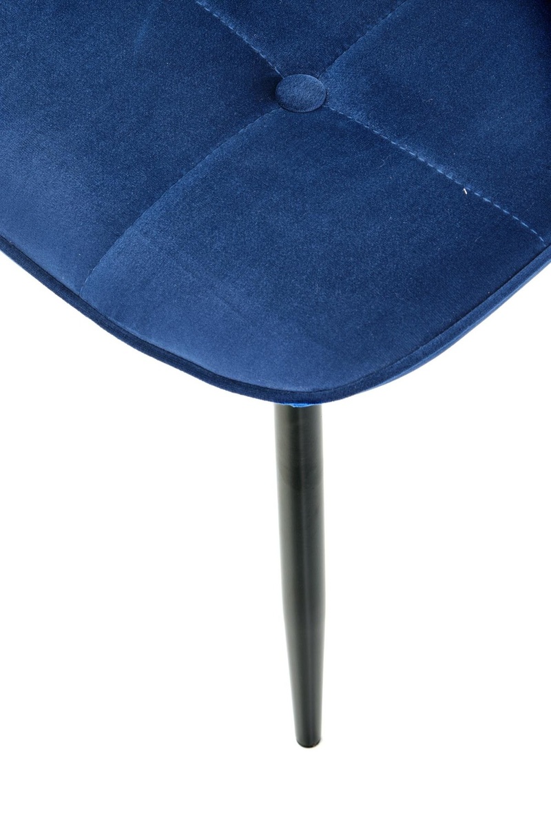 Кухонний стілець K417 Темно-синій/Чорний K417-6 Altek mebli