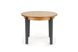 Розкладний круглий стіл SORBUS Дуб медовий/Графіт SORBUS-3 фото 5 Altek mebli