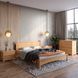 Полуторне ліжко Мангеттен Н Горіх 140&times;190 см MBG-50012-3 Altek mebli