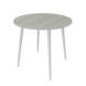 Круглий стіл Неман СЕТ-4 Дуб крафт білий/Білий 558957 Altek mebli