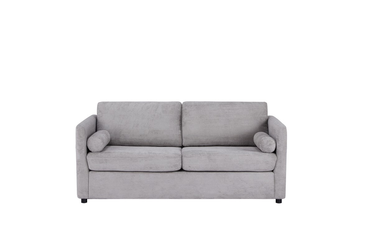 Софа раскладная Диего Серый Vetro Mebel Diego-french-gray-extension-sofa Altek mebli