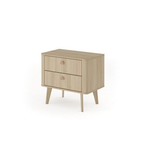 Тумба приліжкова Viki 2S/63 Дуб бариста  PFH-091411 Altek mebli