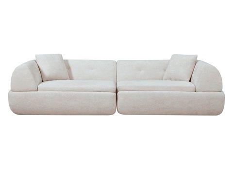 Безкаркасный модульный диван Вирджиния айвори Virginia-ivory-sofa Altek mebli