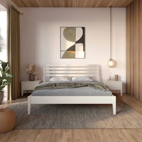 Двуспальная кровать Челси Айвори 180&times;200 см MBG-50018-20 Altek mebli