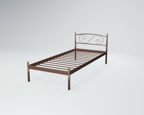Металлическая кровать Виола (Мини) 190, 200х80, 90 Коричневый TN-804100 Altek mebli