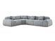 Безкаркасный модульный диван Дакота жемчужный серый Dakota-sofa-pearl-gray фото 1 Altek mebli