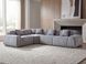 Безкаркасный модульный диван Дакота жемчужный серый Dakota-sofa-pearl-gray фото 3 Altek mebli