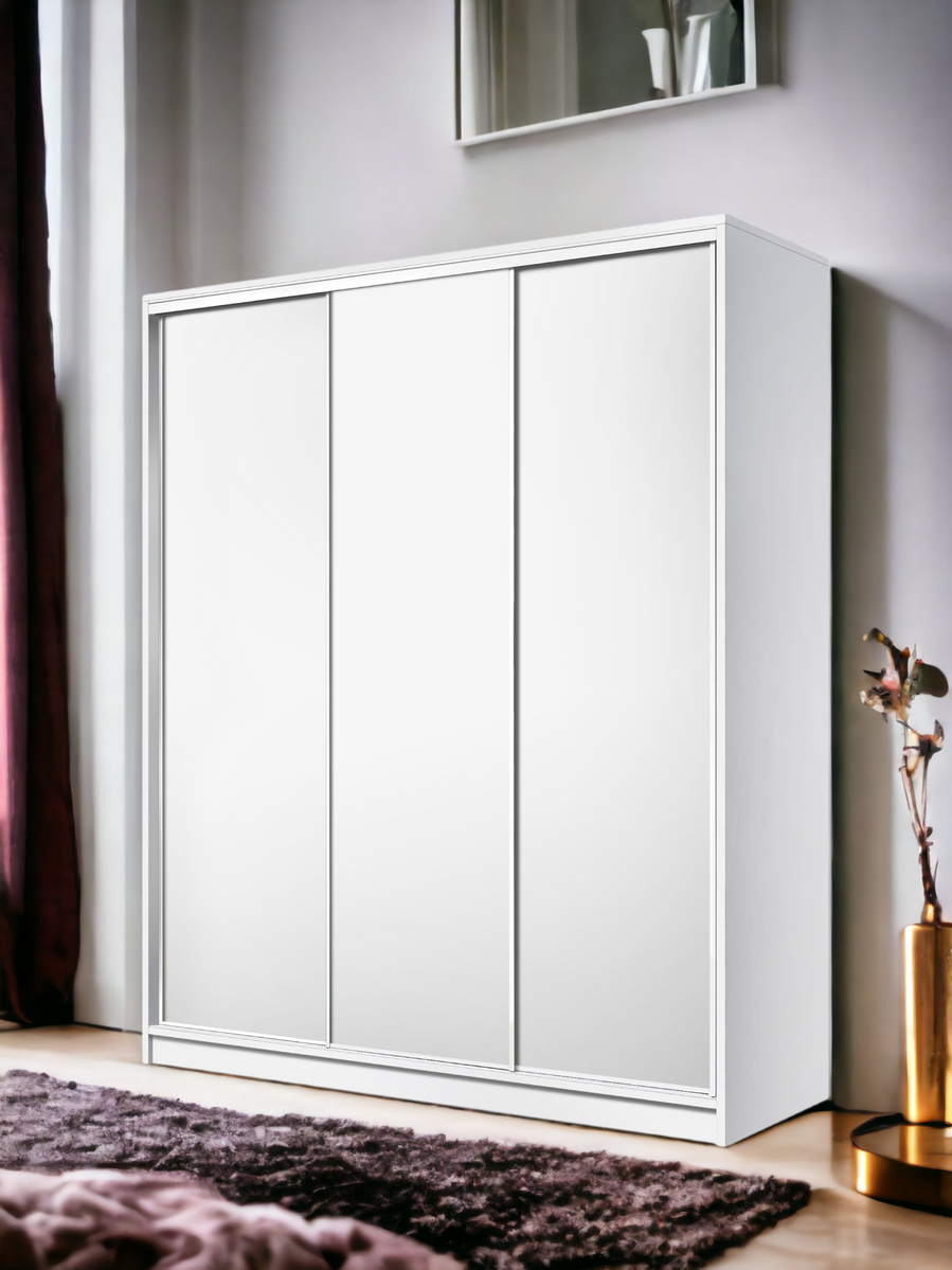 Шафа-купе E-Line ЕШК 3.2 Білий 600x1800 32216018 Altek mebli