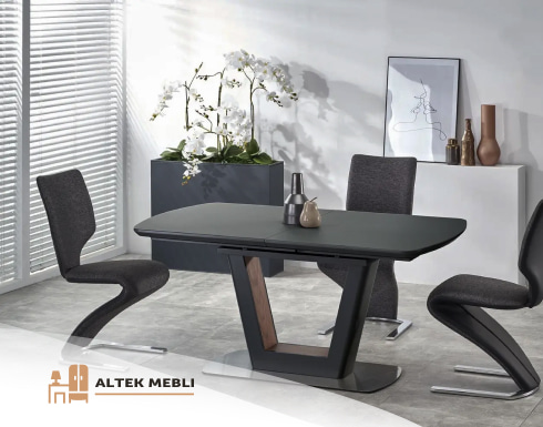 купити стіл трансформер сірого кольору онлайн магазин АльтекМеблі